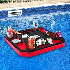 adult pool party games-20. Floating Poker Table