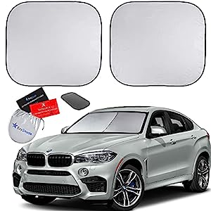gifts for uber drivers-13. Foldable 2-Piece Car Sunshades