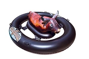 adult pool party games-22. Inflatable Bull Riding