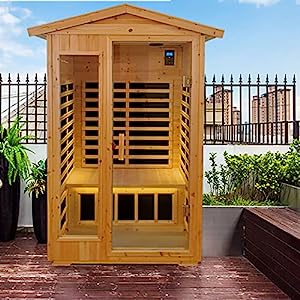 sauna-25. Infrared Wooden Outdoor Sauna