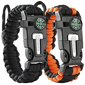 gifts for helicopter pilots-37. Paracord Bracelet