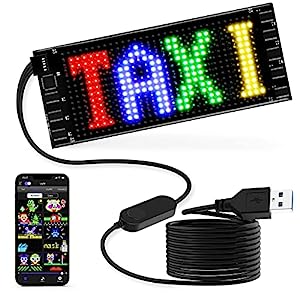 gifts for uber drivers-33. Programmable Scrolling LED Sign