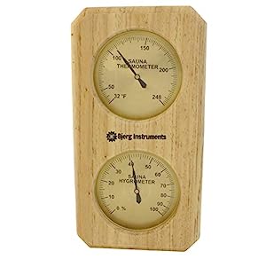 sauna-12. Sauna Thermometer and Hygrometer