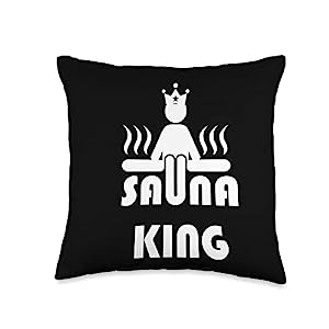 sauna-26. Sauna Throw Pillow