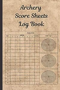 archery-Archery Score Sheets Log Book