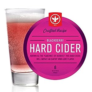 gifts for cider lovers-Blackberry Hard Cider Recipe Kit
