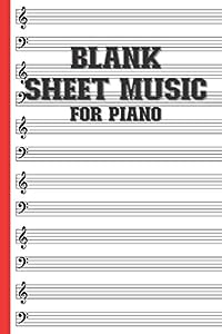 piano players-Blank Sheet Music Journal