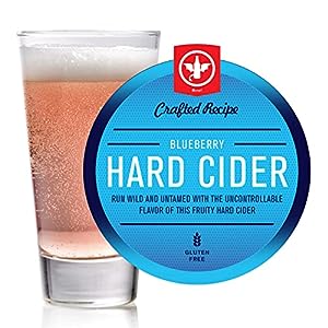gifts for cider lovers-Blueberry Hard Cider Recipe Kit