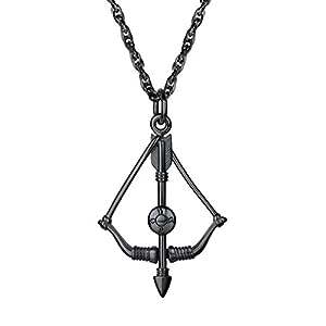 archery-Bow and Arrow Necklace