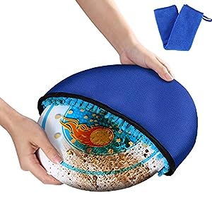 gifts for disc golf-Disc Golf Cleaning Towel Case with Microfiber Cloth