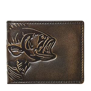 best gifts for fisherman-FISH Bifold Wallet