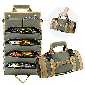 gifts for electricians-Roll Up Tool Bag