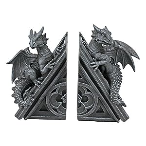 dragon-Castle Dragons Bookends