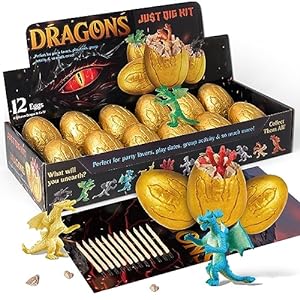 dragon-Dragon Eggs Dig Kit