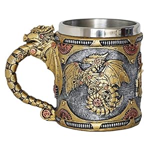 dragon-Steampunk Dragon Beer Stein