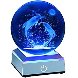 dolphin-3D Dolphin Crystal Ball