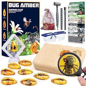 bugs-Amber Dig Kit - Insects in Resin