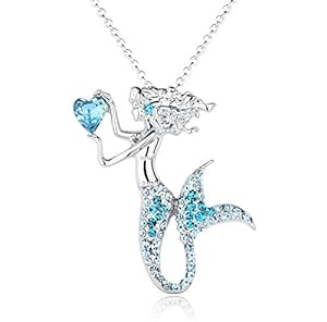 mermaid-Birthstone Necklace