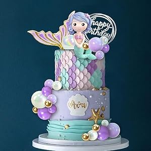 mermaid-Cake Toppers