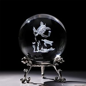 turtle-Crystal Glass Sea Turtle Figurine