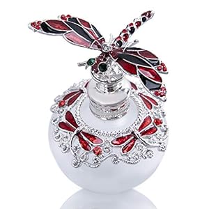 dragonfly-Decorative Glass Perfume Bottle