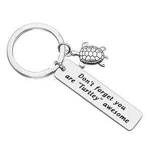 turtle-Inspirational Keychain