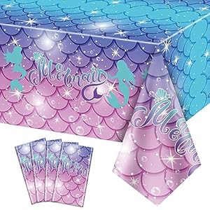 mermaid-Mermaid Tablecloths