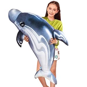 dolphin-Plush Body Pillow