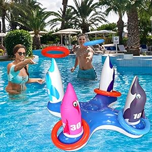 dolphin-Pool Ring Toss Games