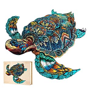 turtle-Sea Turtle Wooden Jigsaw Puzzle