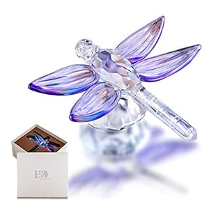 dragonfly-Standing Crystal Dragonfly