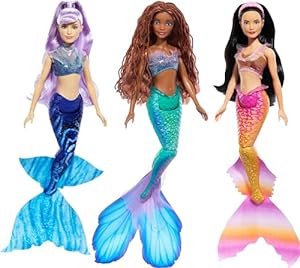 mermaid-The Little Mermaid Ariel Sisters Doll Set