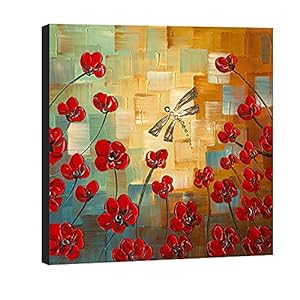 dragonfly-Wall Art Oil Painting