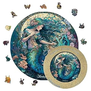 mermaid-Wooden Jigsaw Puzzle