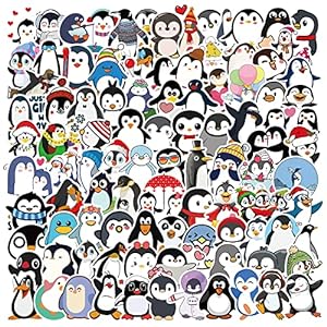penguin-100 Penguin Stickers
