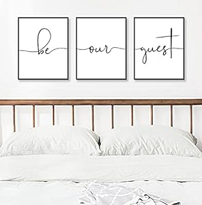 airbnb-Be Our Guest Wall Decor