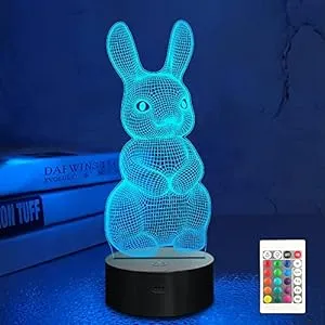 bunny-Bunny 3D Night Light