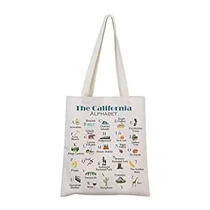 california-California Canvas Tote Bag