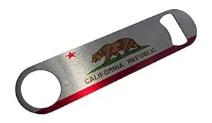 california-California State Flag Bottle Opener
