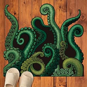 octopus-Cthulhu Tentacles Bath Mat
