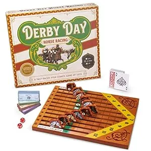 Kentucky-Derby Day Horse Racing Board Game