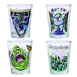 ghostbusters-Ghostbusters 4 Pack Mini Glasses