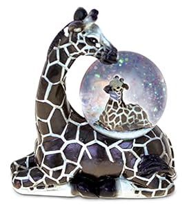 giraffe-Giraffe Snow Globe