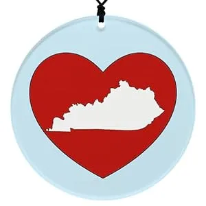 Kentucky-Kentucky Christmas Ornament
