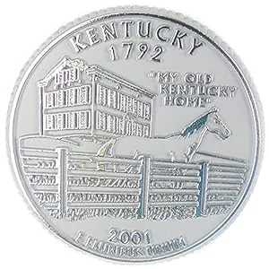 Kentucky-Kentucky State Quarter Magnet