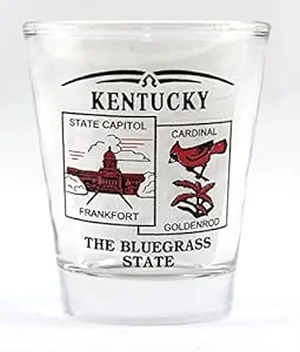 Kentucky-Kentucky State Shot Glass