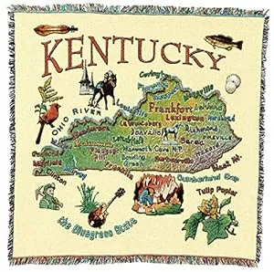 Kentucky-Kentucky Throw Blanket