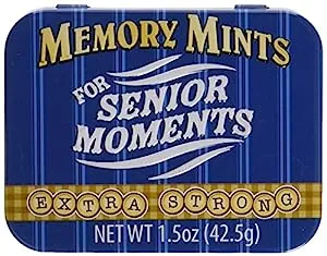 Stocking Stuffers for Seniors-Memory Mints Gag Gifts