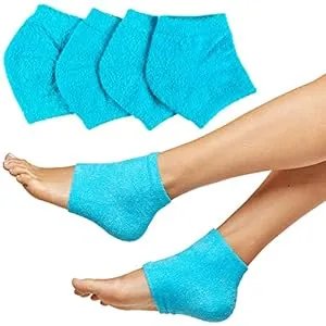 Stocking Stuffers for Seniors-Moisturizing Fuzzy Sleep Socks
