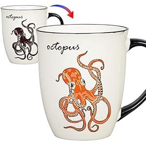 octopus-Octopus Heat Changing Coffee Mug